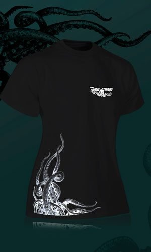 Camiseta de color negro para chica Choose Cthulhu